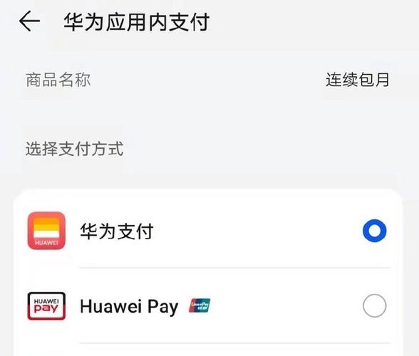 华为支付是什么意思游戏截图