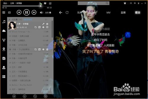 酷狗音乐歌词解除锁定