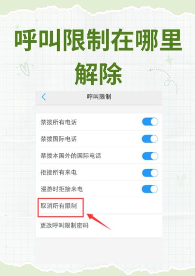 小米手机呼叫限制