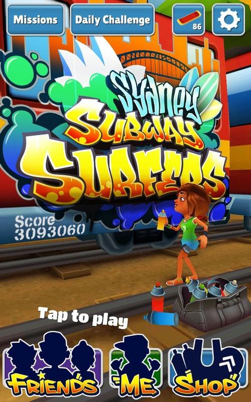 SubwaySurfers希腊版本游戏截图