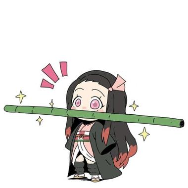 祢豆子可爱Q版头像