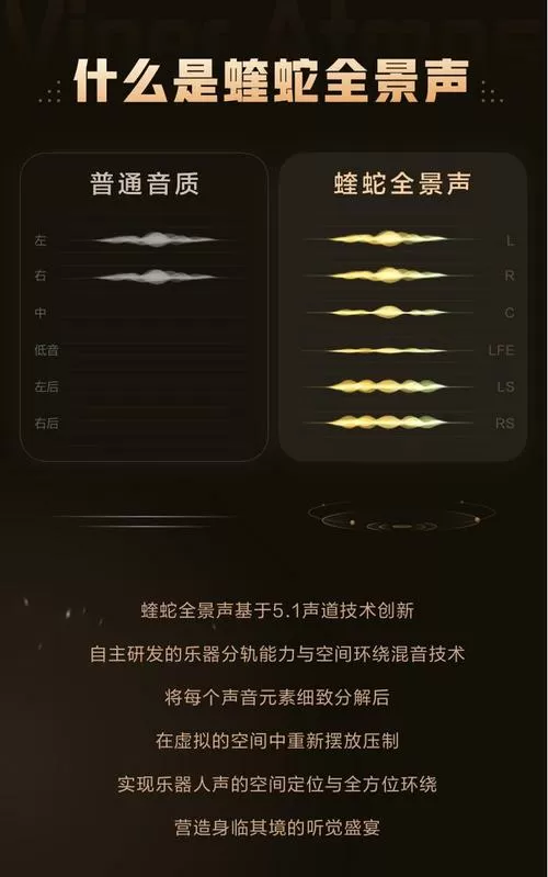 蝰蛇音效和无损音效区别